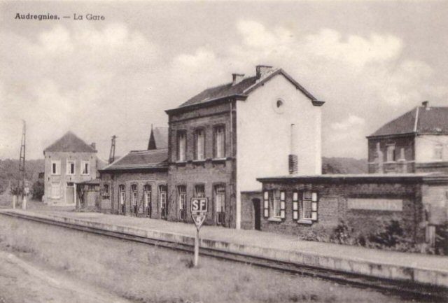 La gare d'Audregnies