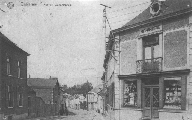 Rue de Valencienne - Imprimerie de M. Colau