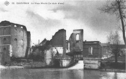 Le moulin VALOIS ou BROQUET devenu moulin-brûlé (vers 1900)